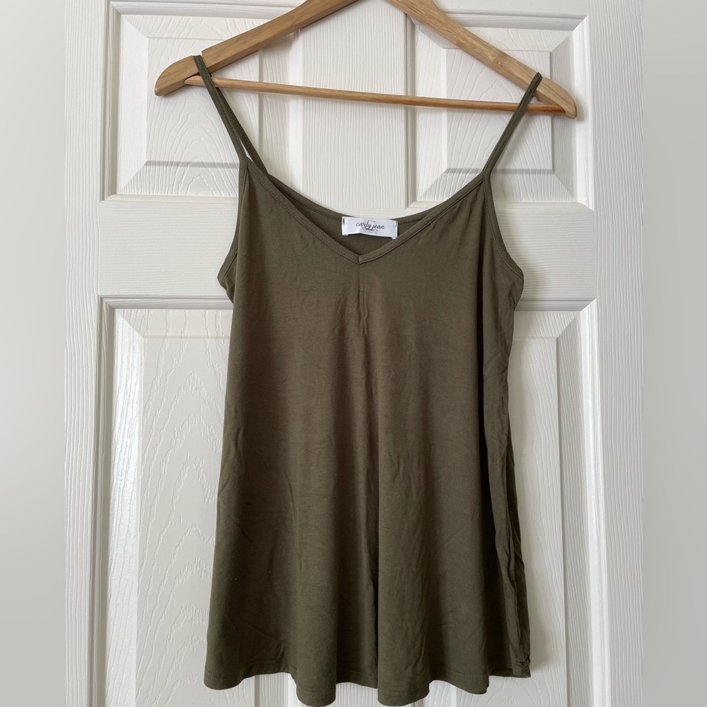 Carly Jean Los Angeles favorite spaghetti strap tank top
